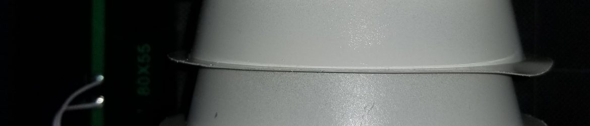 Side view finished shield.